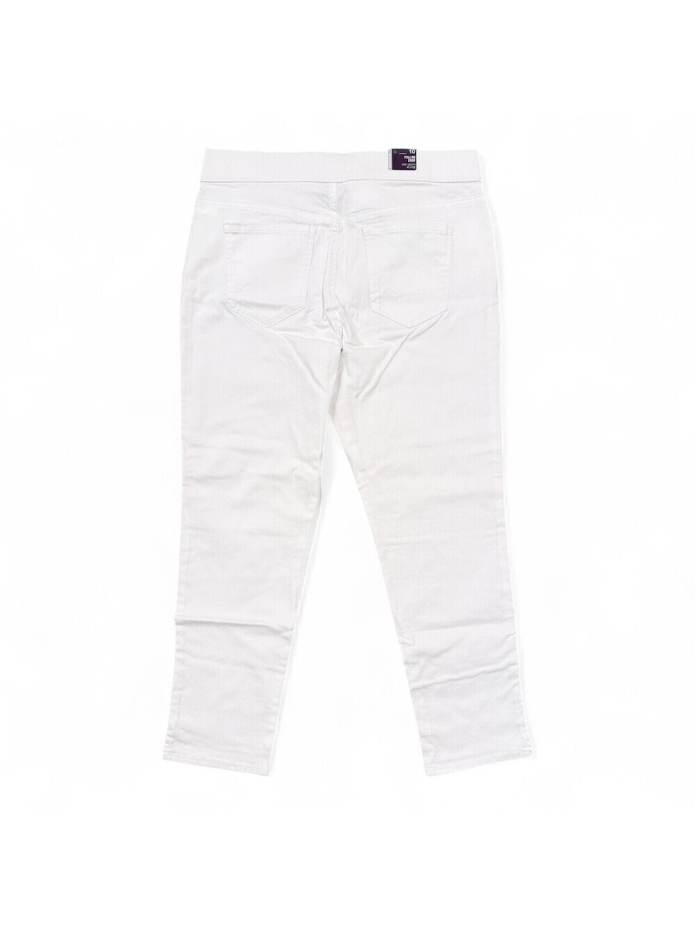 Gloria Vanderbilt Womens Pull On Crop Pants Size 10